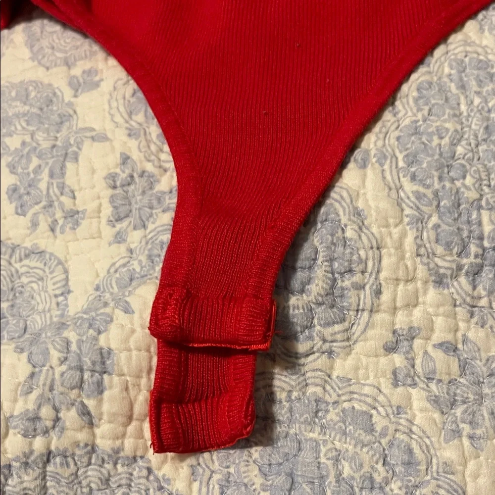Better Be Bold Red Womens Bodysuit - Picture 3 of 5